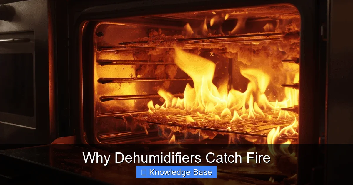Why Dehumidifiers Catch Fire
