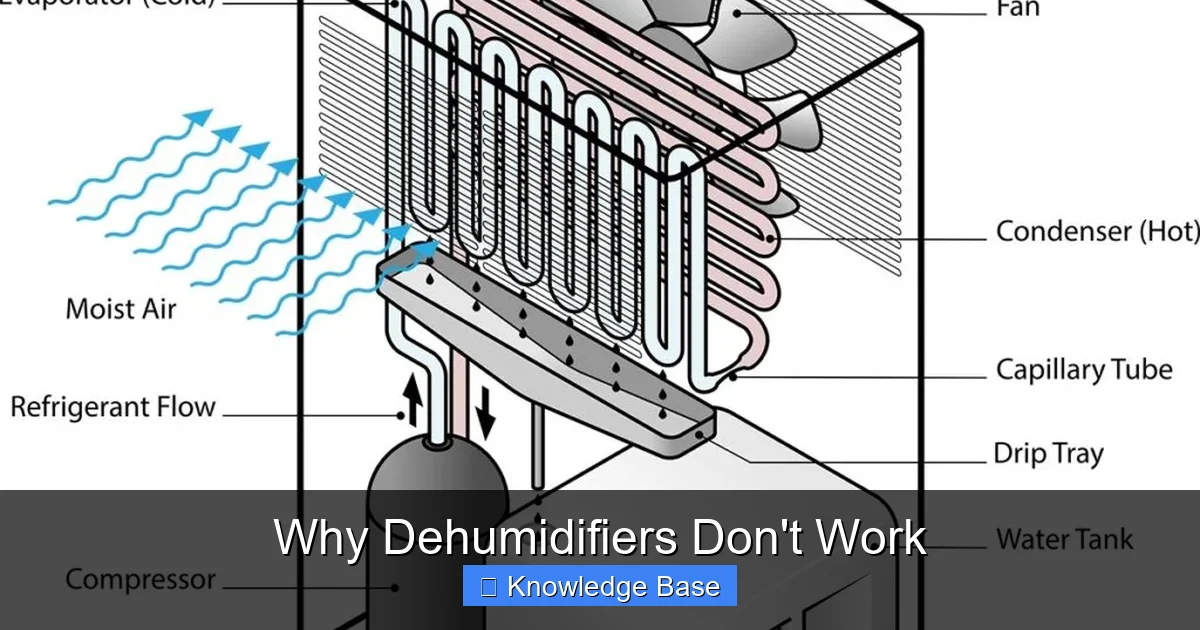 Why Dehumidifiers Don't Work