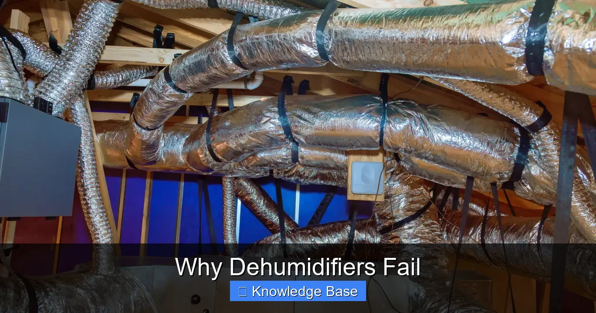 Why Dehumidifiers Fail