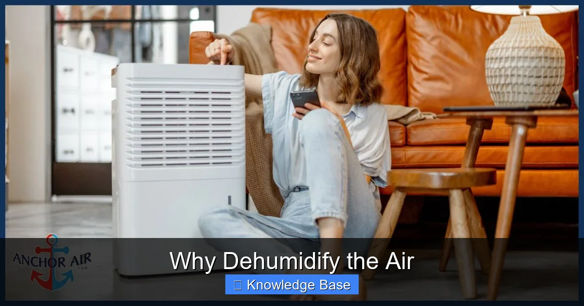 Why Dehumidify the Air