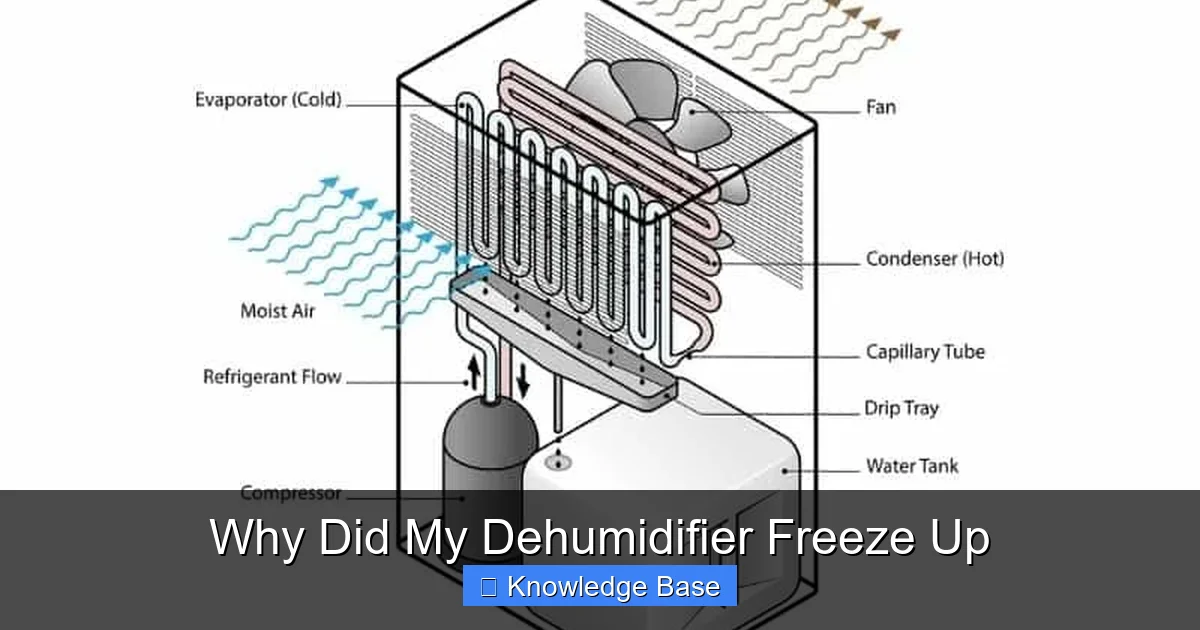 Why Did My Dehumidifier Freeze Up