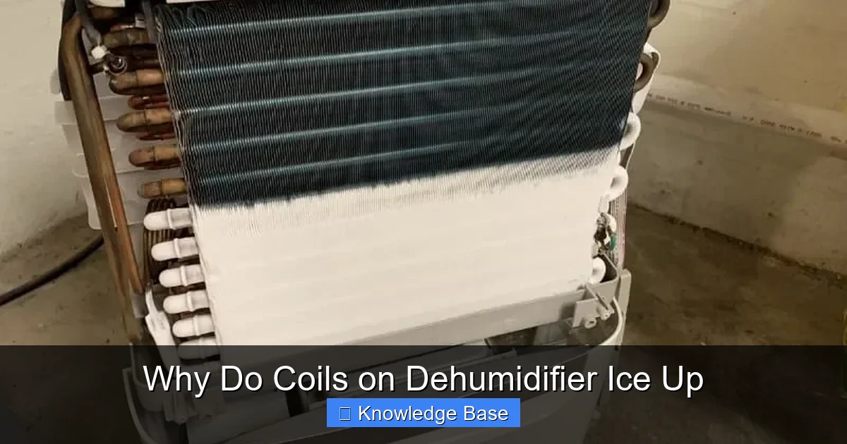 Why Do Coils on Dehumidifier Ice Up