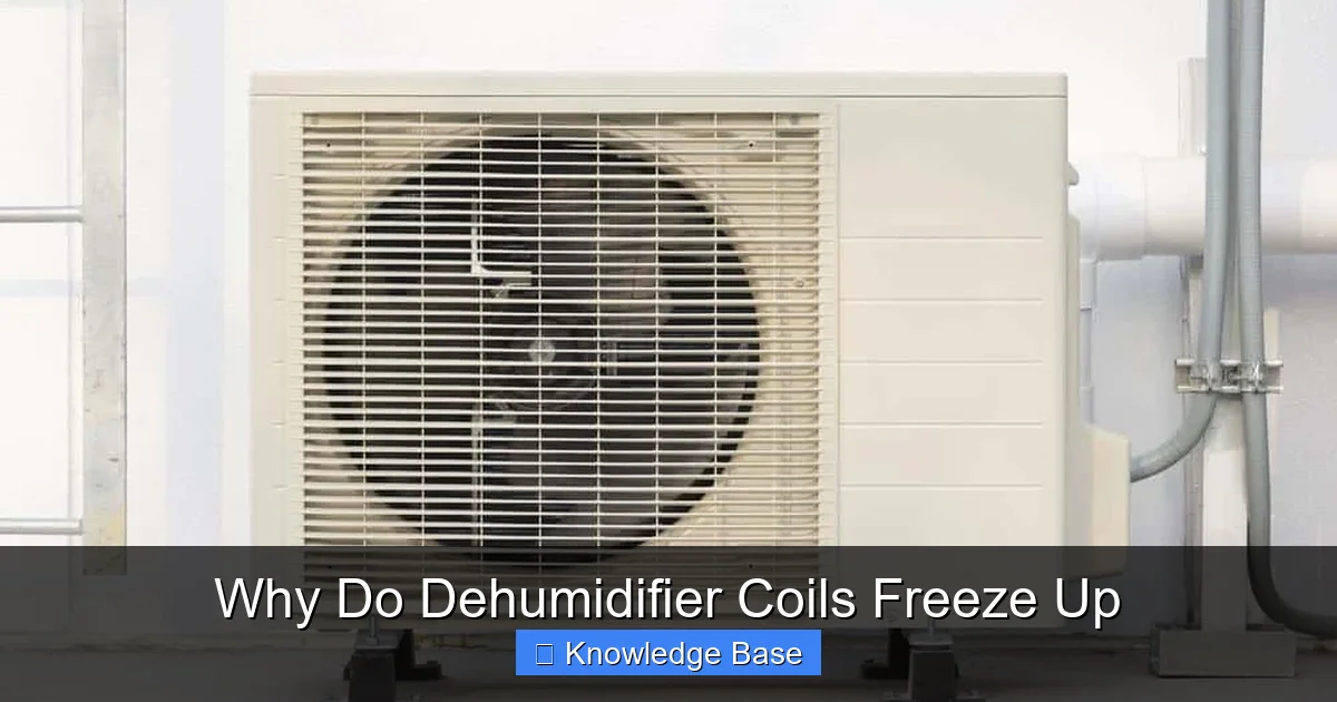 Why Do Dehumidifier Coils Freeze Up