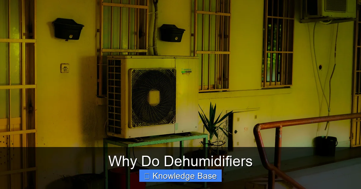 Why Do Dehumidifiers