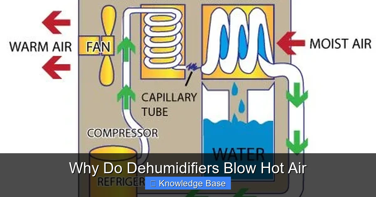 Why Do Dehumidifiers Blow Hot Air