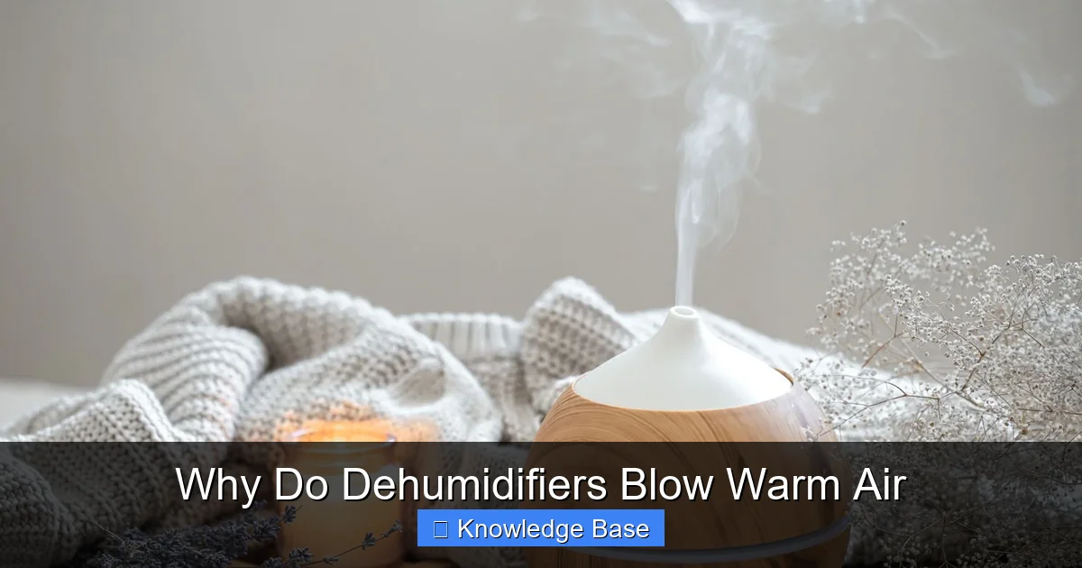 Why Do Dehumidifiers Blow Warm Air
