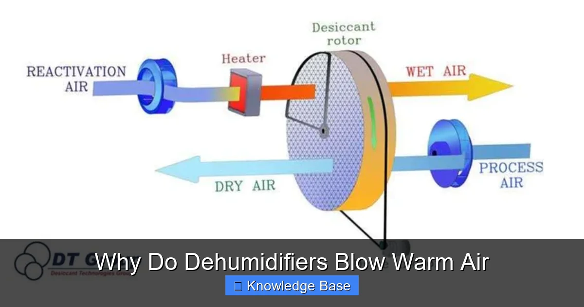 Why Do Dehumidifiers Blow Warm Air