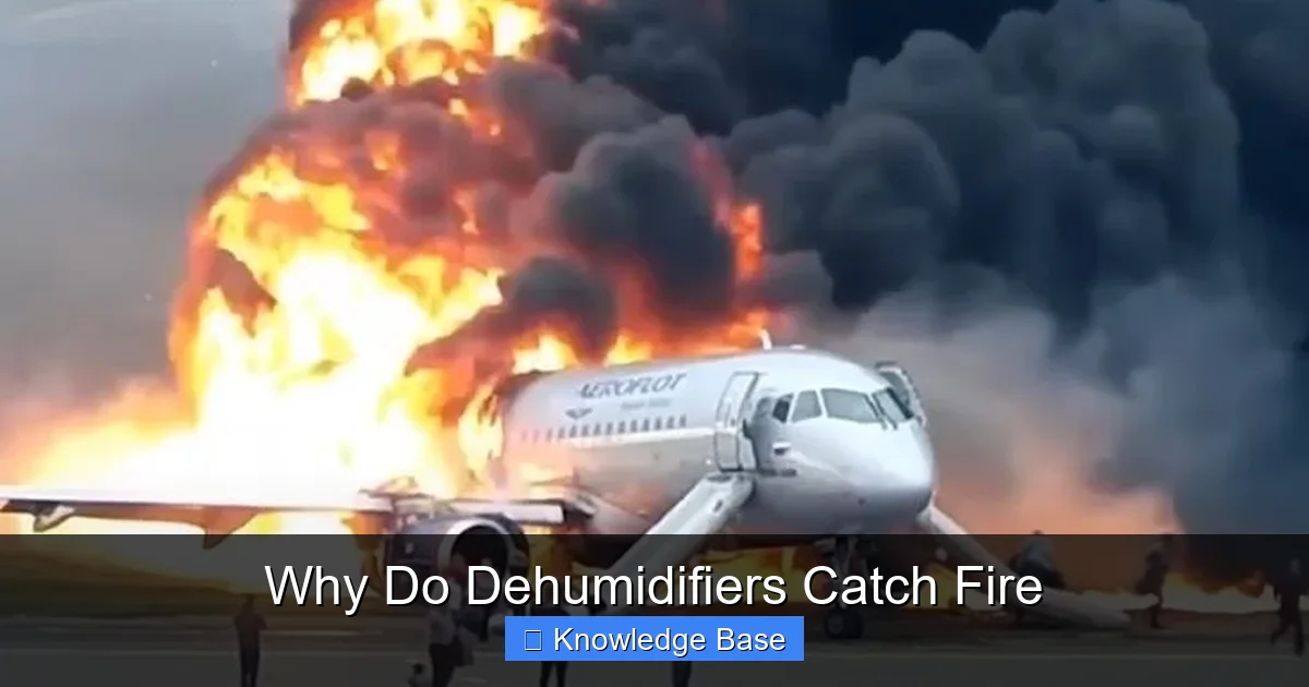 Why Do Dehumidifiers Catch Fire