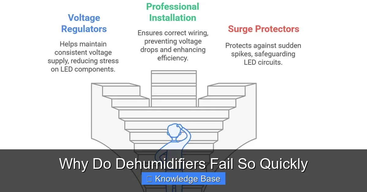 Why Do Dehumidifiers Fail So Quickly