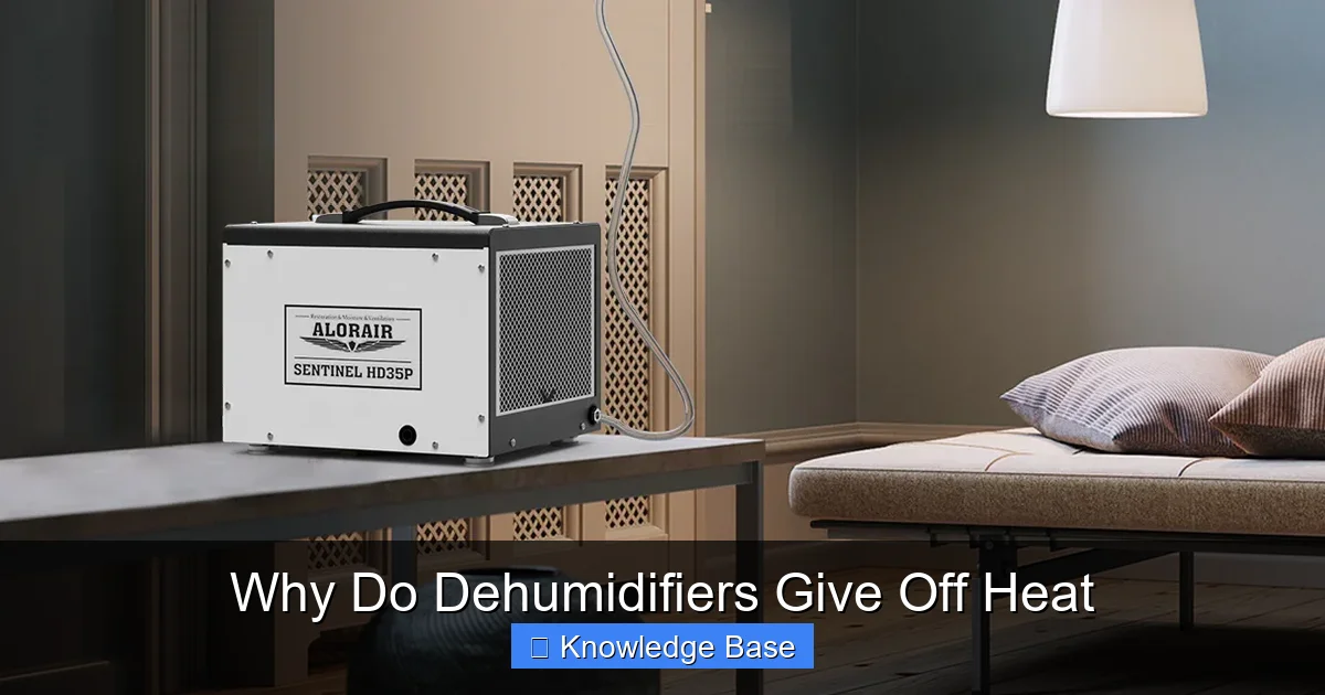 Why Do Dehumidifiers Give Off Heat