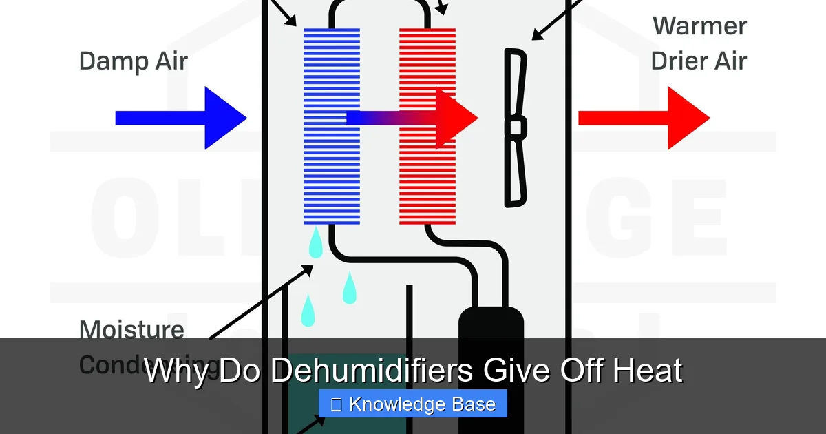 Why Do Dehumidifiers Give Off Heat