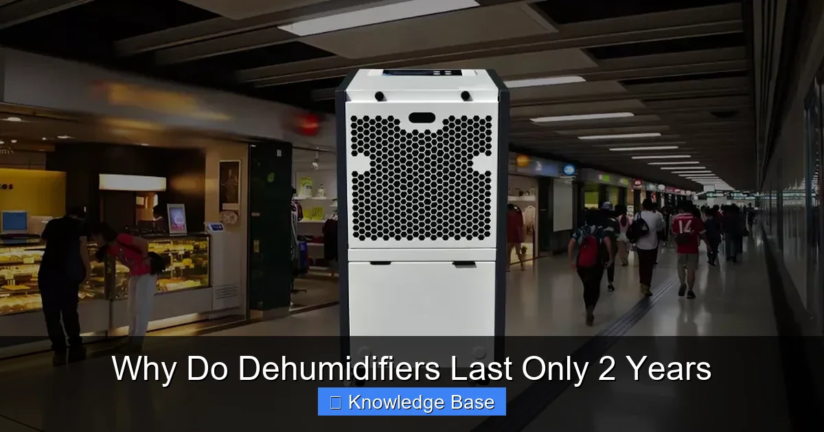 Why Do Dehumidifiers Last Only 2 Years