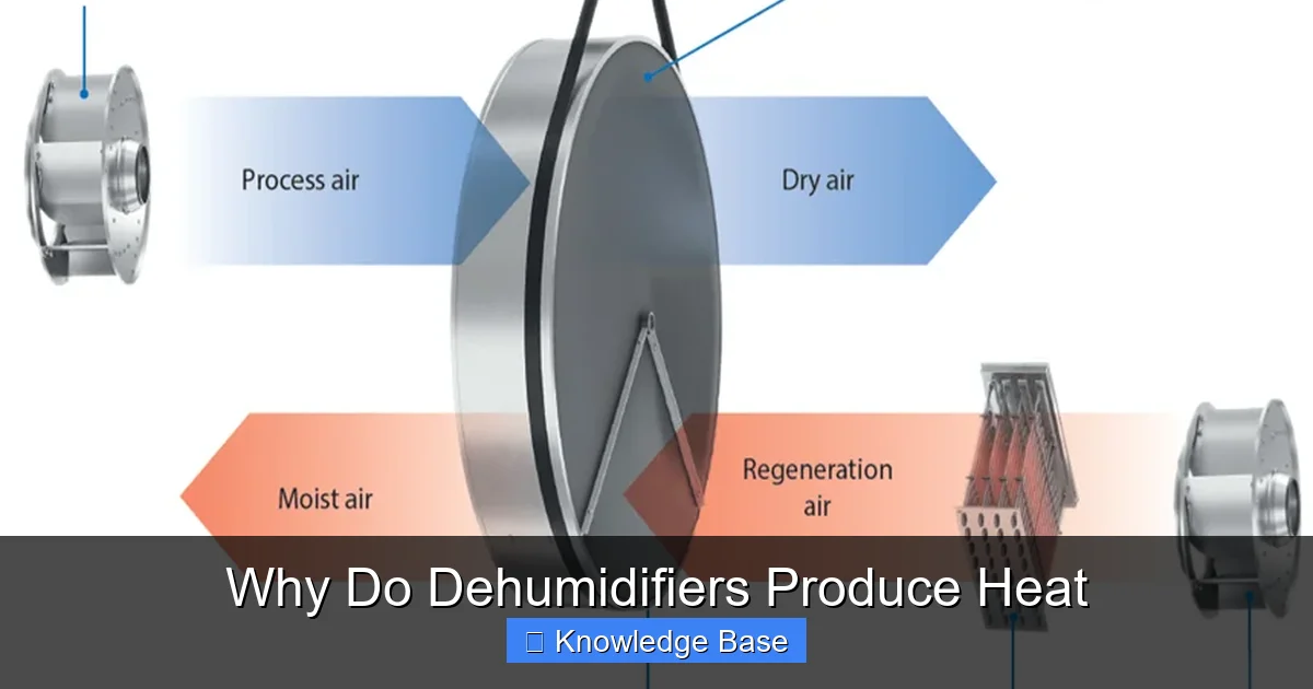 Why Do Dehumidifiers Produce Heat