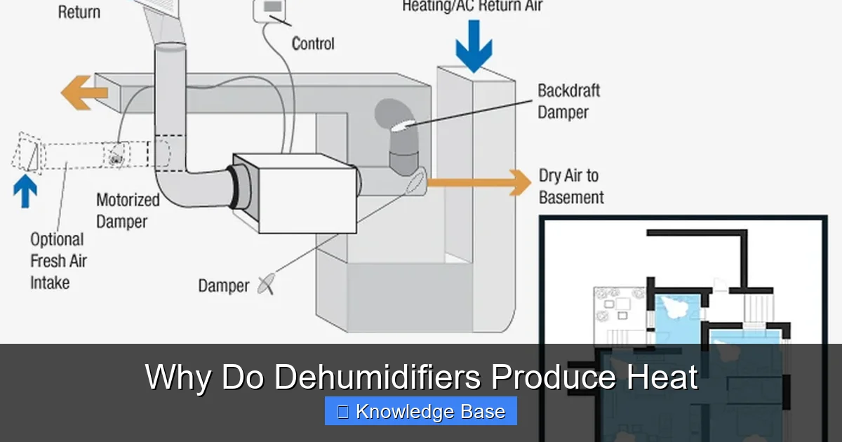 Why Do Dehumidifiers Produce Heat