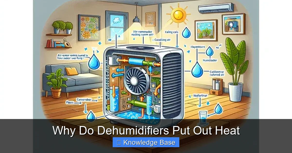 Why Do Dehumidifiers Put Out Heat