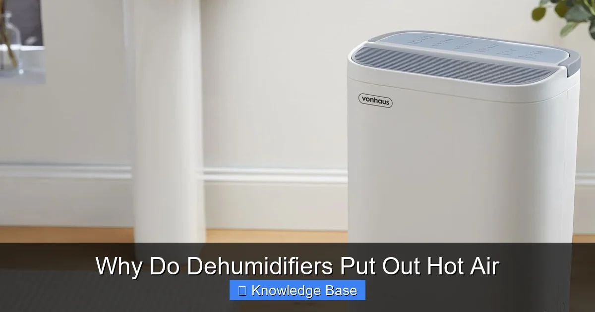 Why Do Dehumidifiers Put Out Hot Air