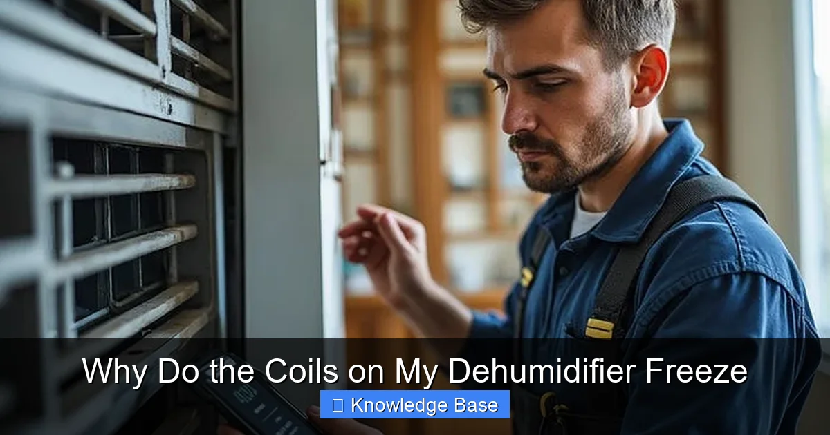 Why Do the Coils on My Dehumidifier Freeze