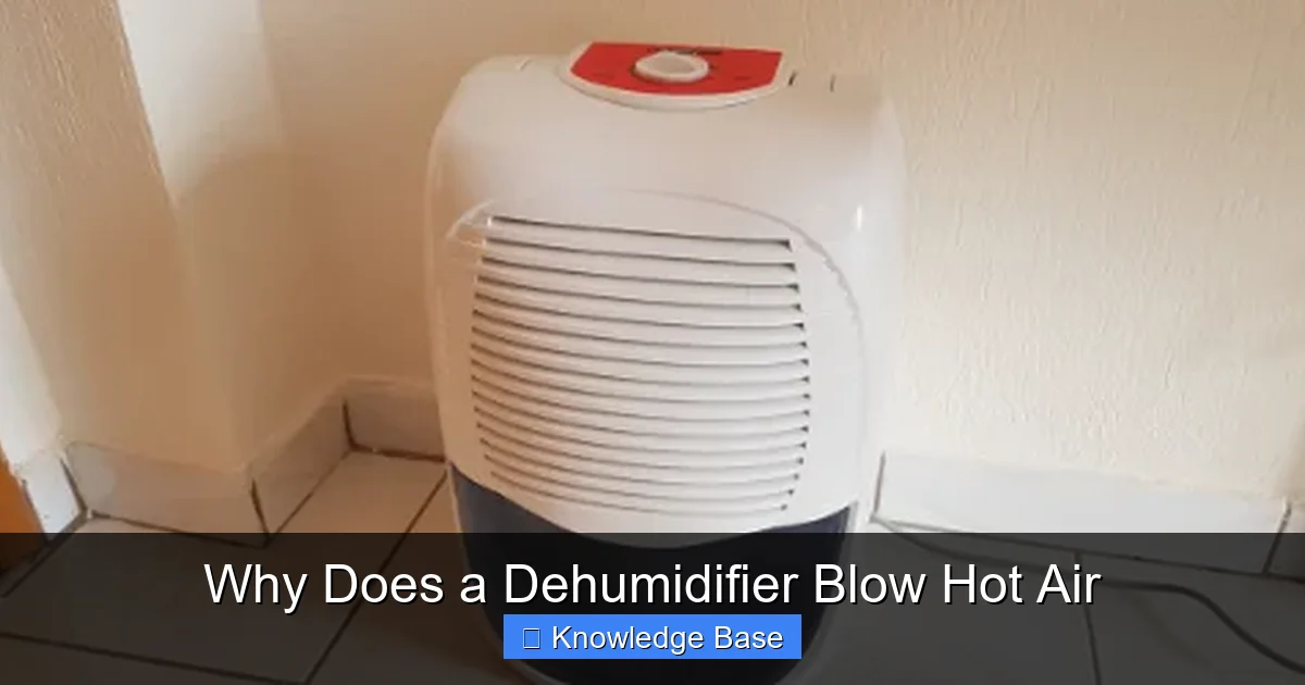 Why Does a Dehumidifier Blow Hot Air