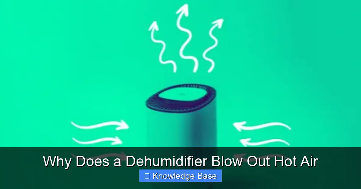Why Does a Dehumidifier Blow Out Hot Air