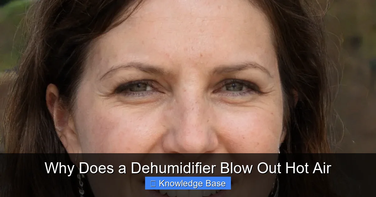 Why Does a Dehumidifier Blow Out Hot Air