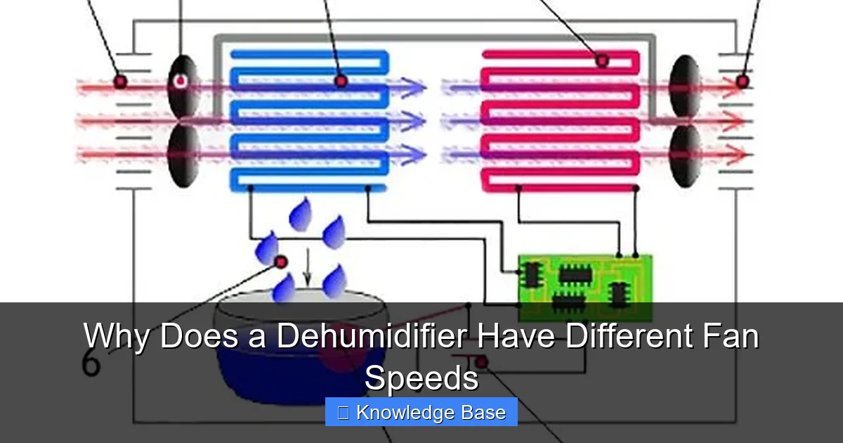 Why Does a Dehumidifier Have Different Fan Speeds