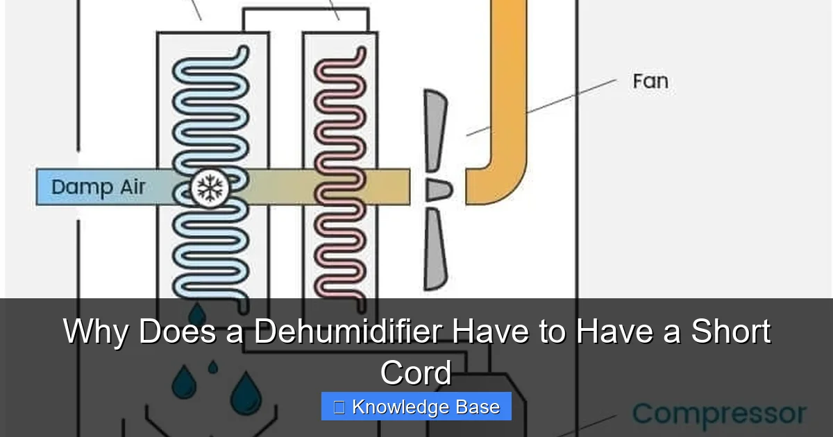 Why Does a Dehumidifier Have to Have a Short Cord
