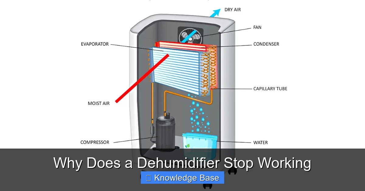 Why Does a Dehumidifier Stop Working