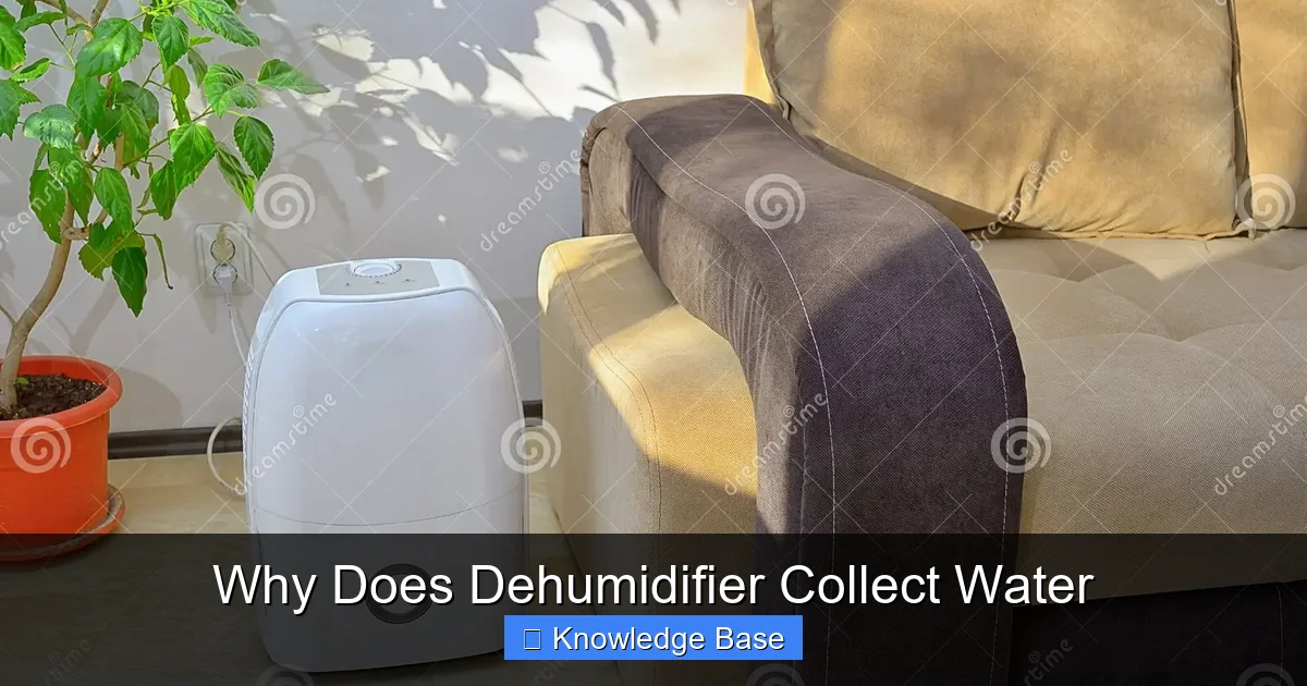 Why Does Dehumidifier Collect Water