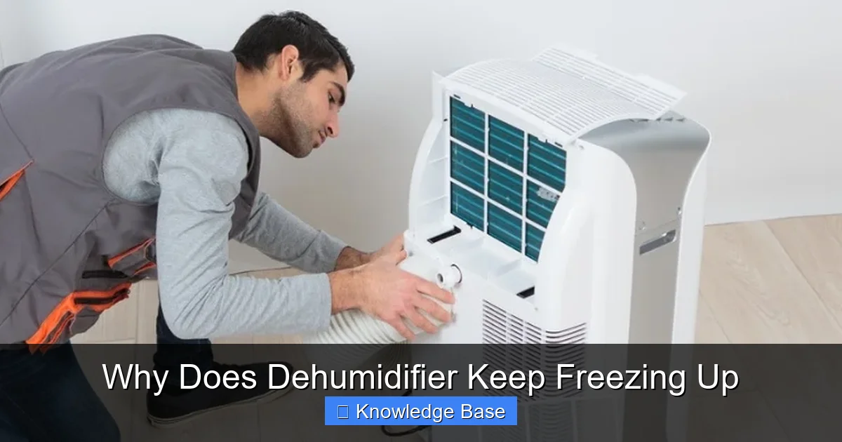 Why Does Dehumidifier Keep Freezing Up