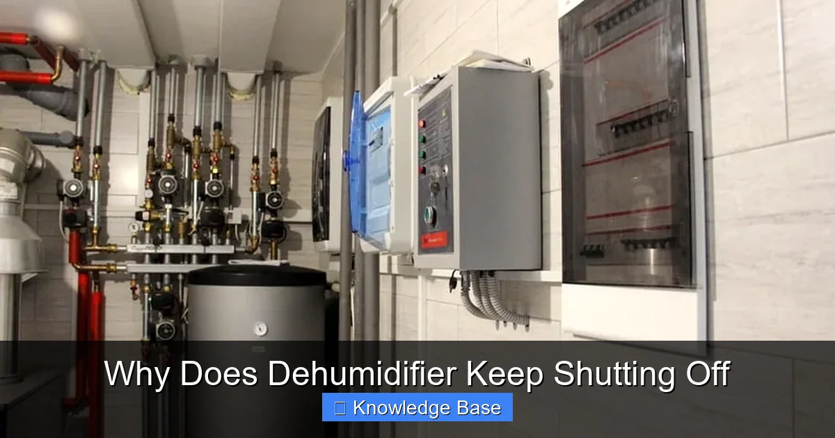 Why Does Dehumidifier Keep Shutting Off