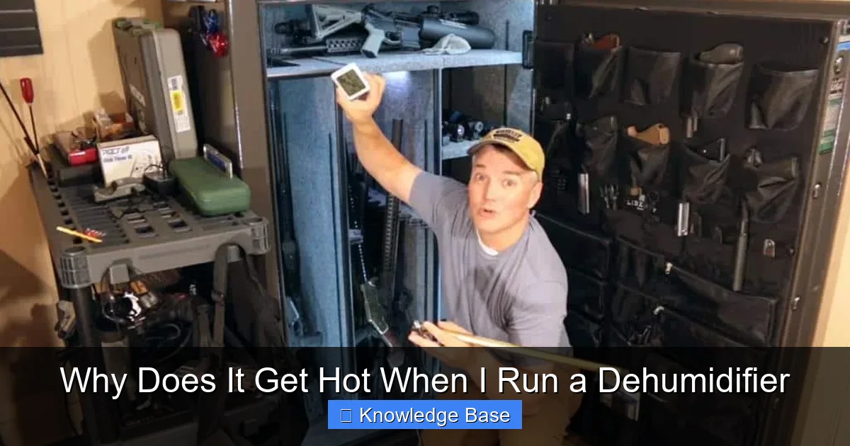 Why Does It Get Hot When I Run a Dehumidifier